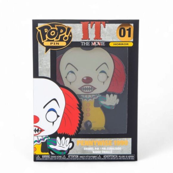 Pop! Pin It The Movie Pennywise 1990 Enamel Pin - Picture 1 of 6